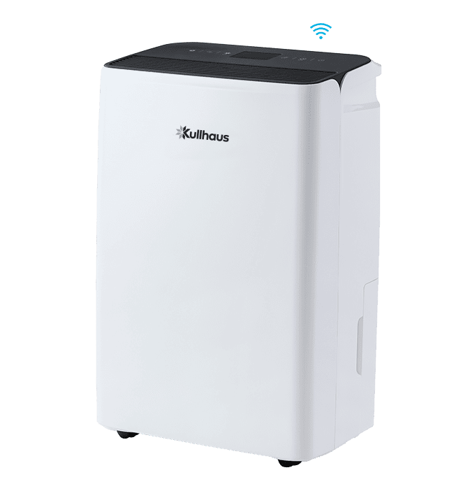 Kullhaus Qualis Pro 25L ο καλύτερος αφυγραντήρας για 100 τμ με wifi, ιονιστή και φίλτρο HEPA.