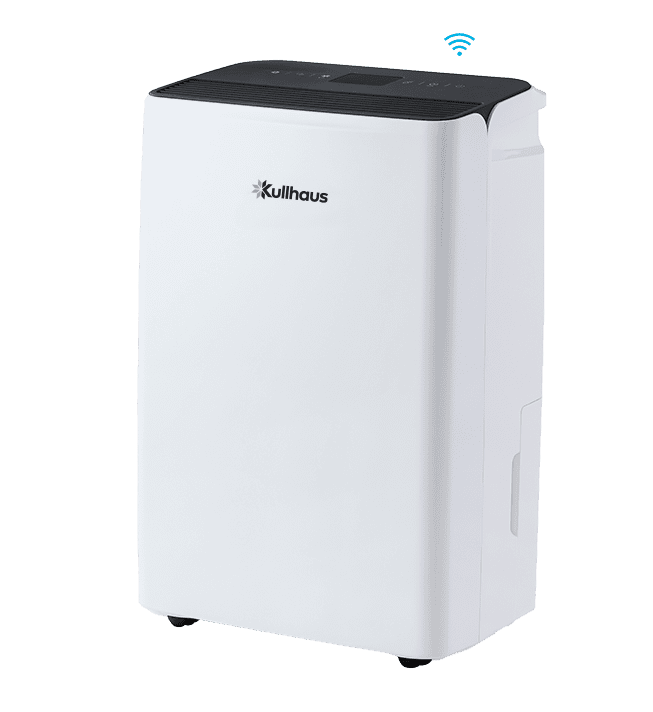 Kullhaus Qualis Pro 20L ο καλύτερος αφυγραντήρας για 80 τμ με wifi, ιονιστή και φίλτρο HEPA.